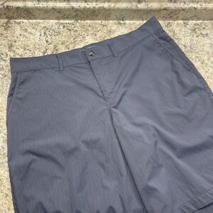 Cinch Shorts Mens 36 Blue Striped Casual Outdoor Lightweight Stretch